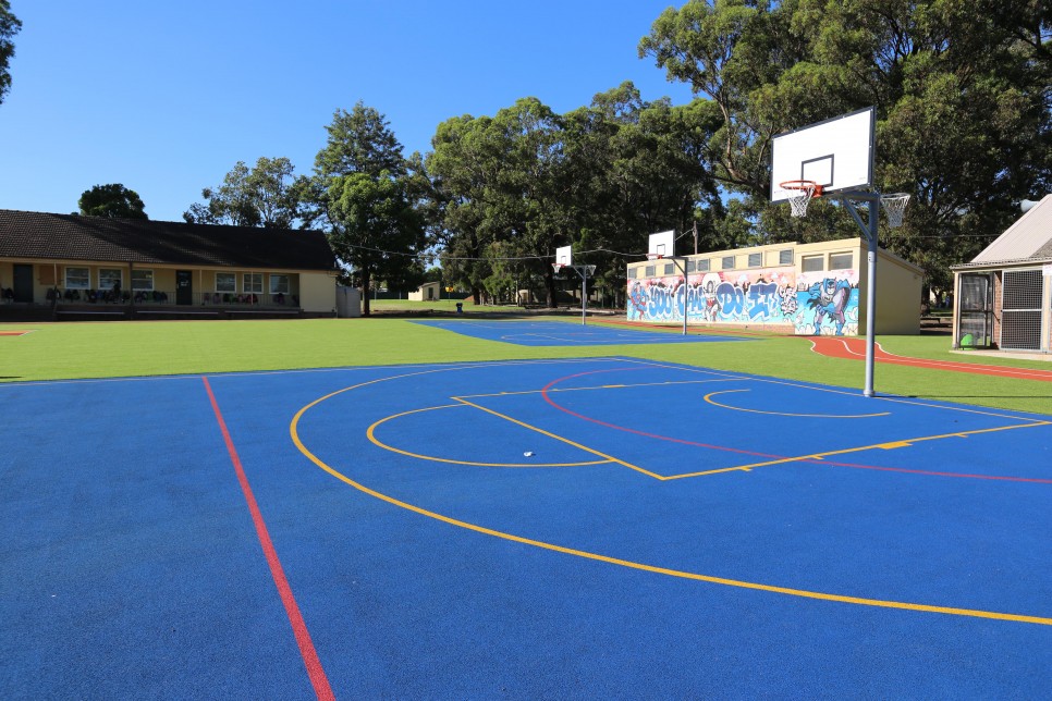 Sports Court Surfacing and Areas