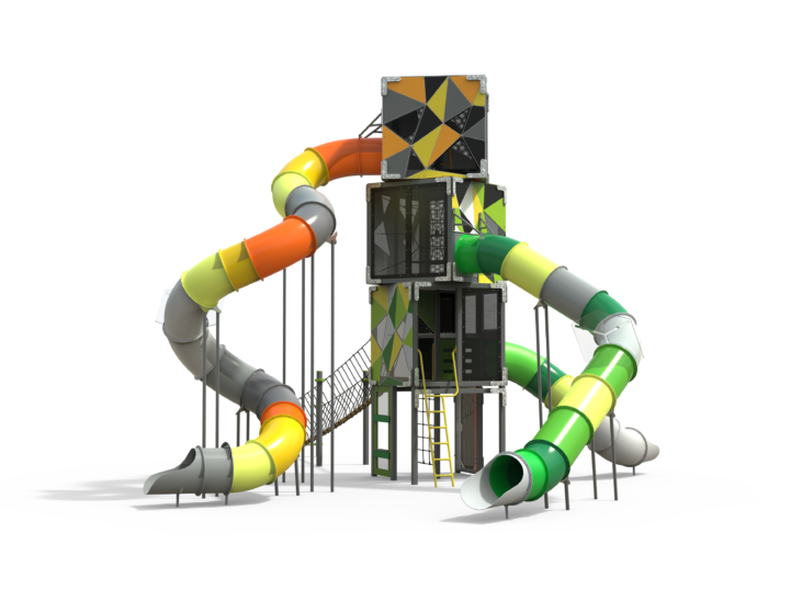 PC3-04 Combination Slide Tower