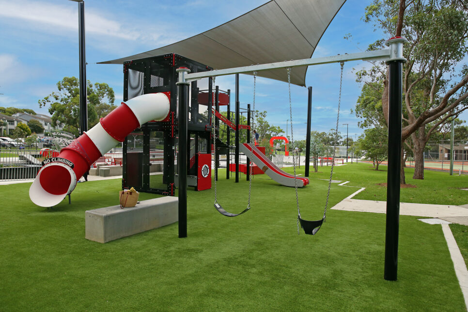 KliX KUBIXplay at Seymour Shaw Park, Miranda By Creative Recreation Solutions.